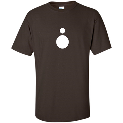 Eight TV T-shirt Dark Chocolate