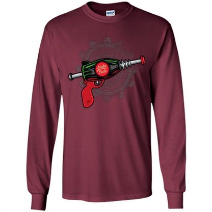 Nuka Cola Gun T-shirt Maroon