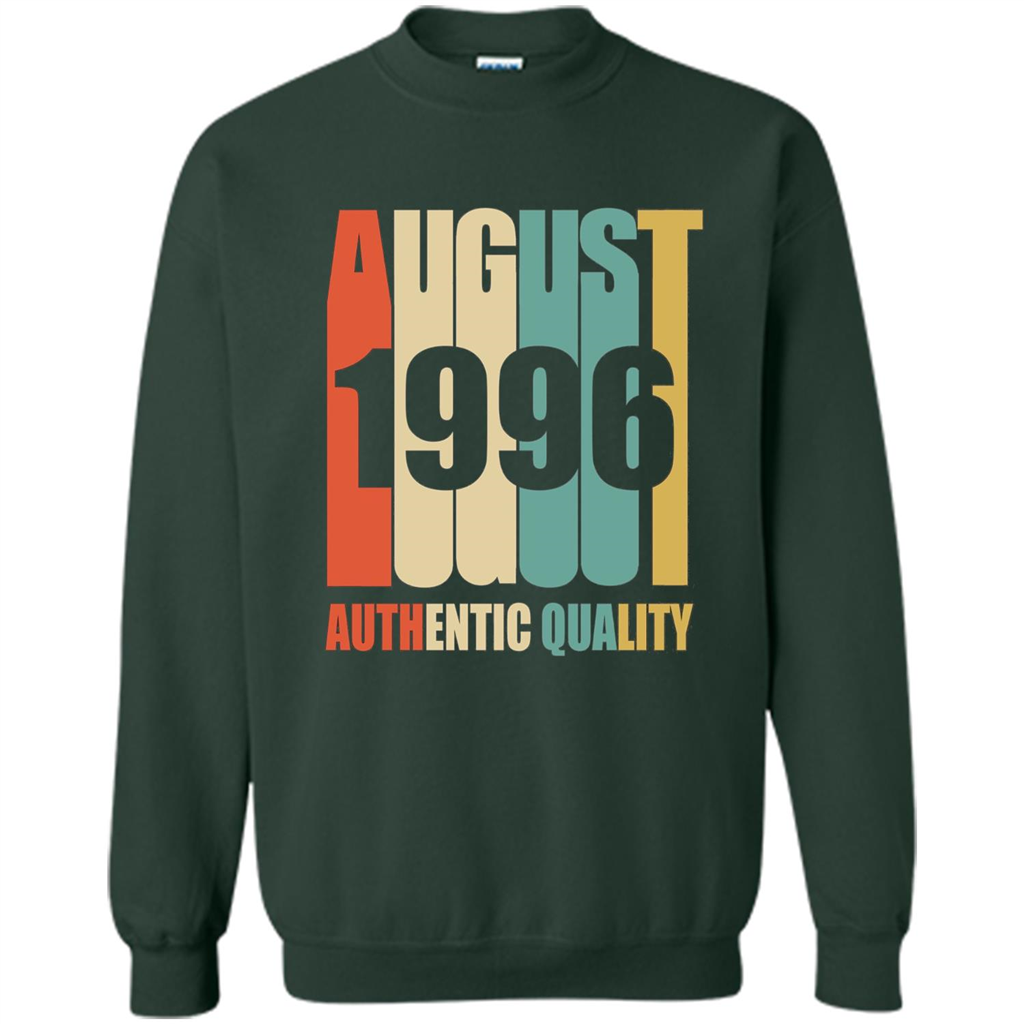 August 1996 Authentic Quality T-shirt Forest Green