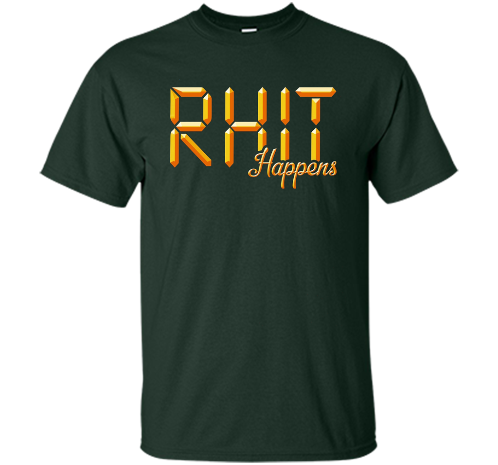 RHIT Happens T-Shirt Sleep Edition Rose-Hulman Men Women Kid t-shirt Forest Green