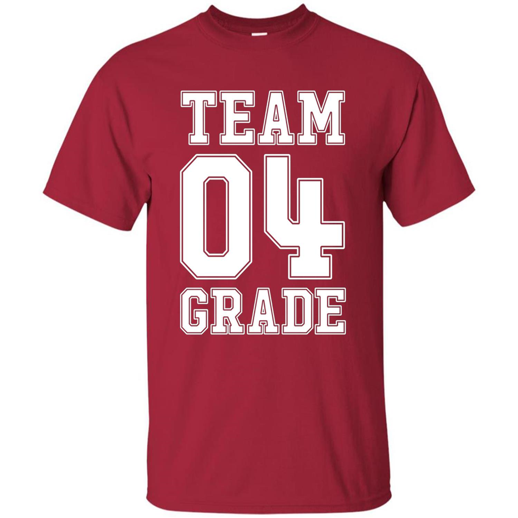 Team Fourth Grade T-shirt Team 4th Grade Back To School T-Shirt Cardinal