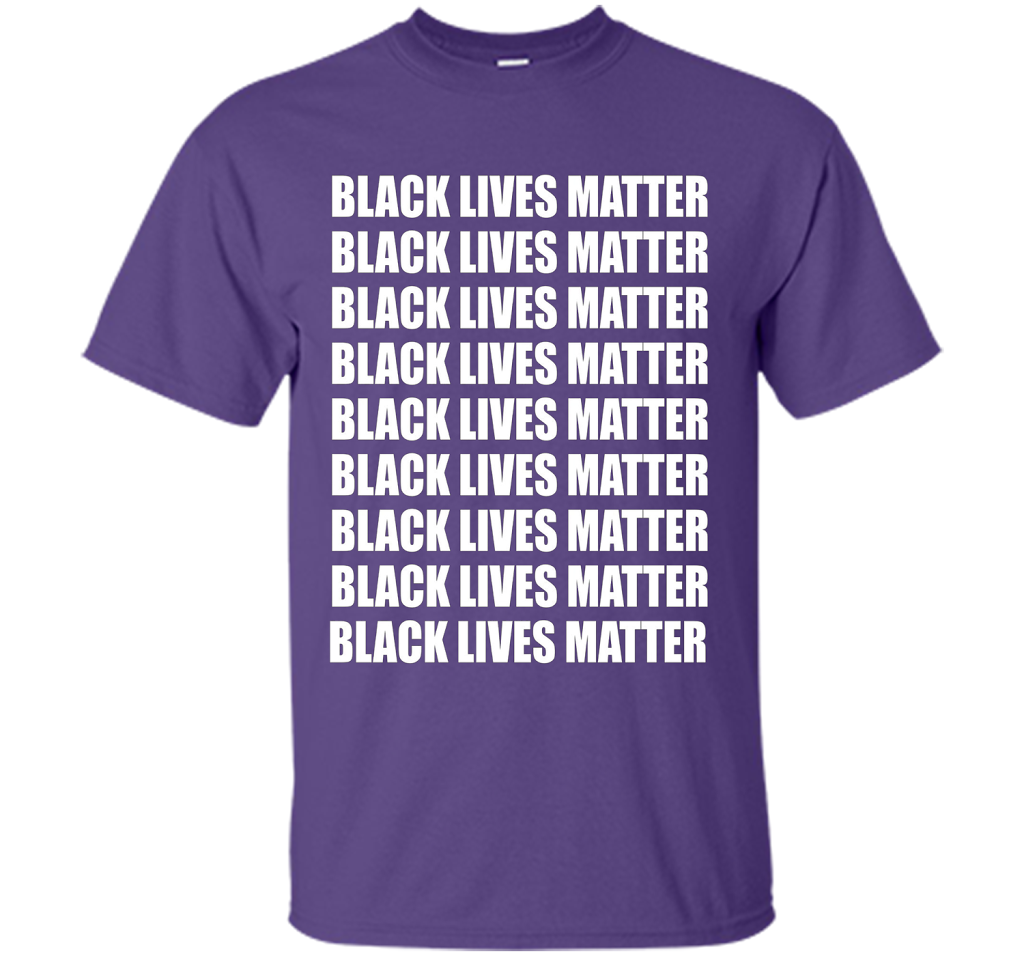 Black Lives Matter T-Shirt Tshirt Tee Shirt For BLM Support cool shirt Purple