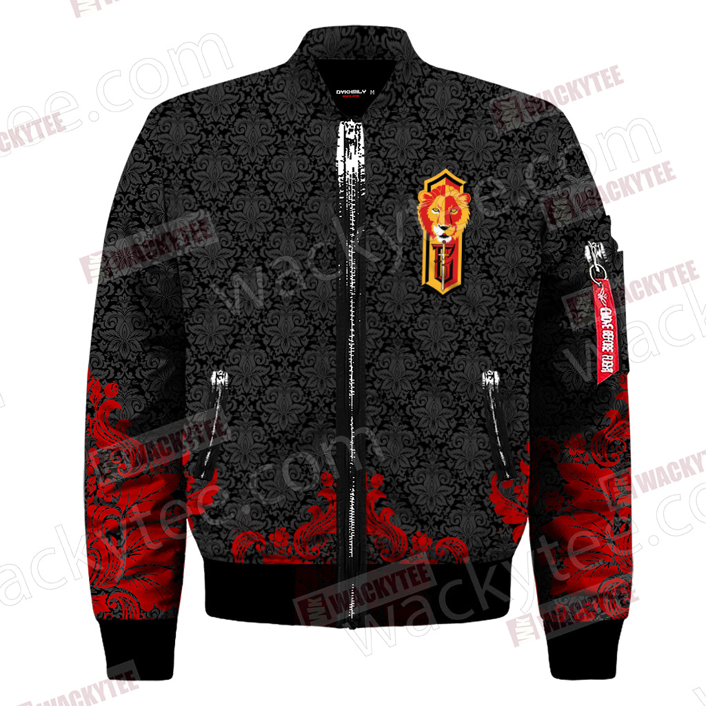 Brave Like A Gryffindor Harry Potter Wacky Style Bomber Jacket