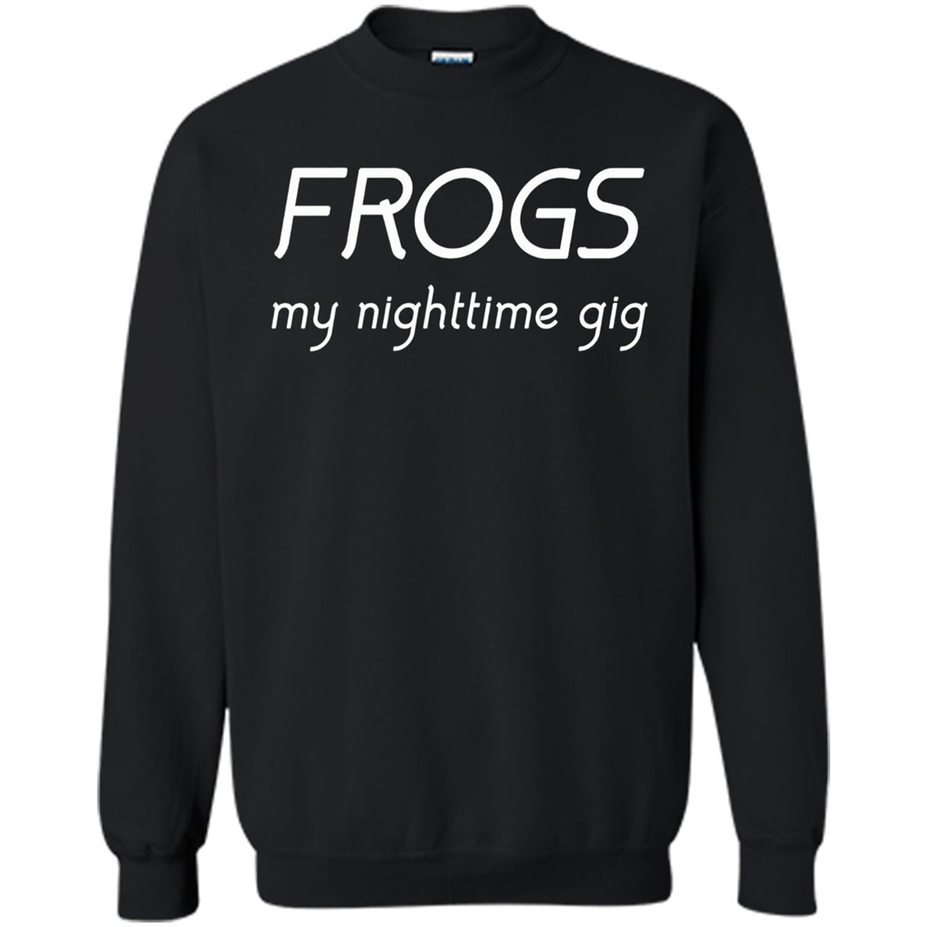 Frogs My Nighttime Gig T-shirt Black
