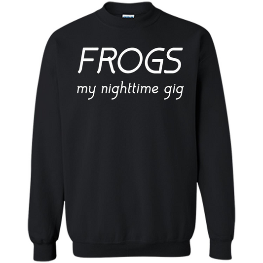 Frogs My Nighttime Gig T-shirt Black
