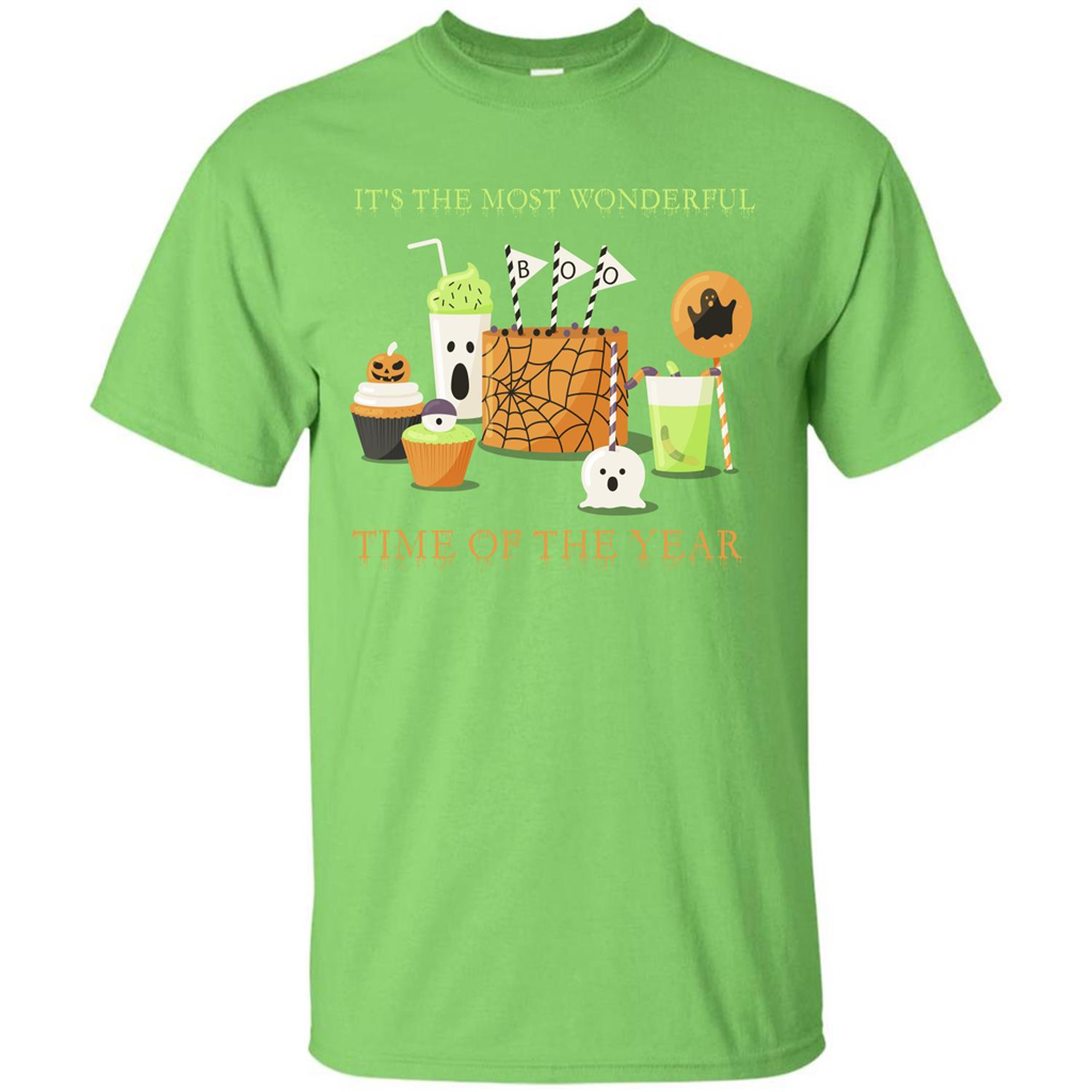 Halloween T-shirt It's The most Wonderful Time Of The Year Lime