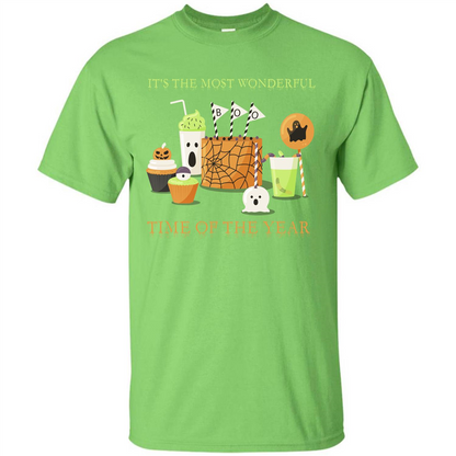 Halloween T-shirt It's The most Wonderful Time Of The Year Lime