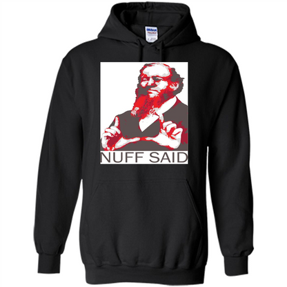 True Fan T-shirt Nuff Said Black