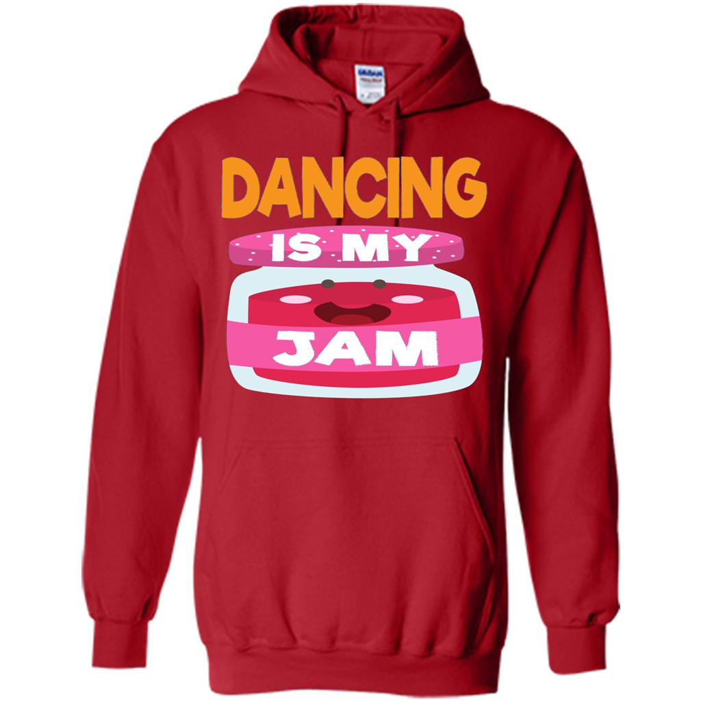Dancing T-shirt Dancing Is My Jam Red