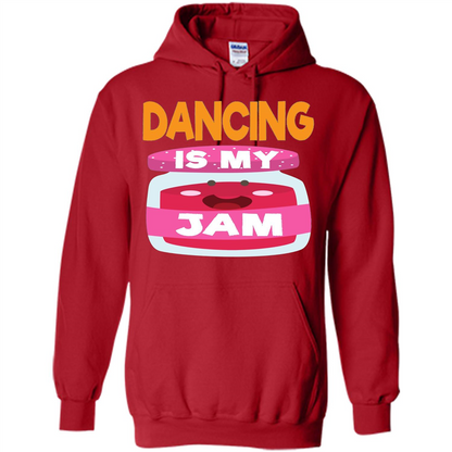 Dancing T-shirt Dancing Is My Jam Red