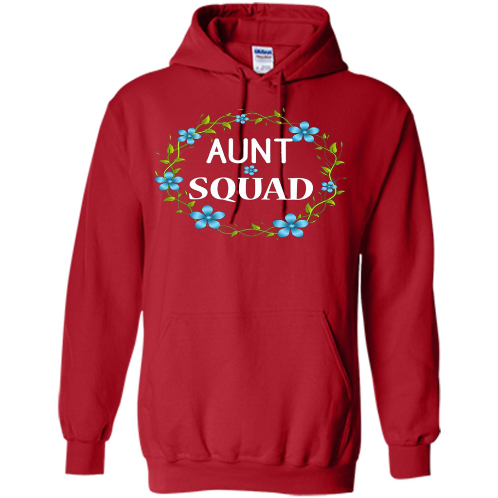 Aunt Squad T-shirt Red