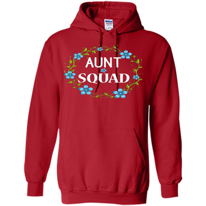 Aunt Squad T-shirt Red