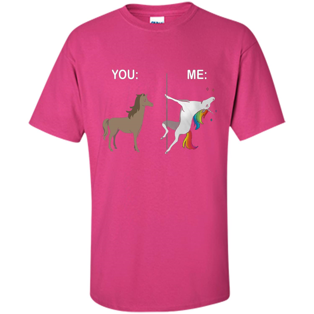 Cute Unicorn You And Me T-shirt Heliconia