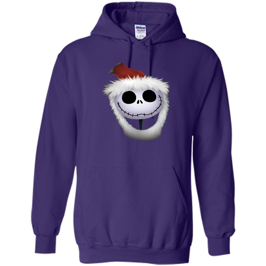 Nightmare Before Christmas Santa T-shirt Purple