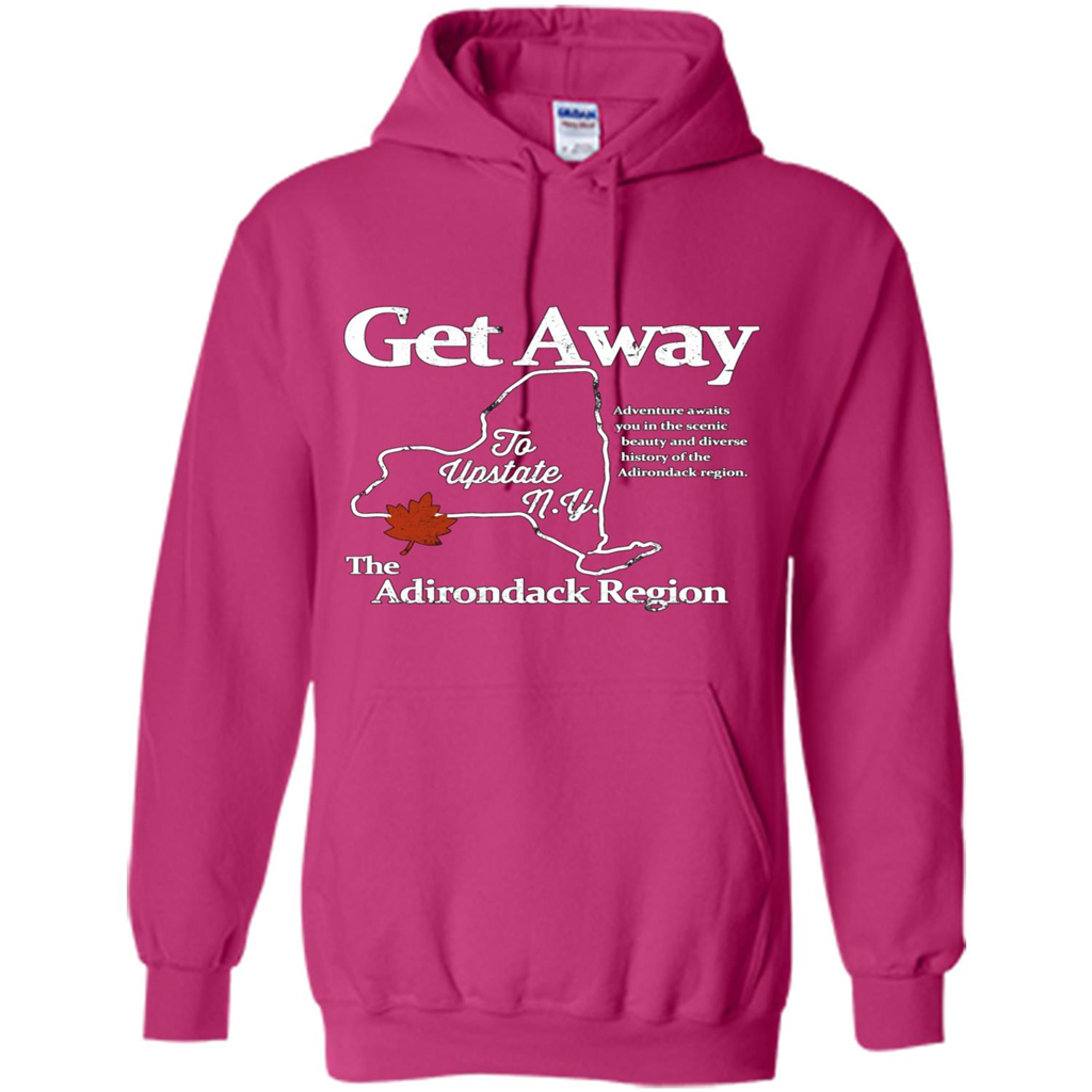 Get Away To Upstate New York T-shirt Heliconia