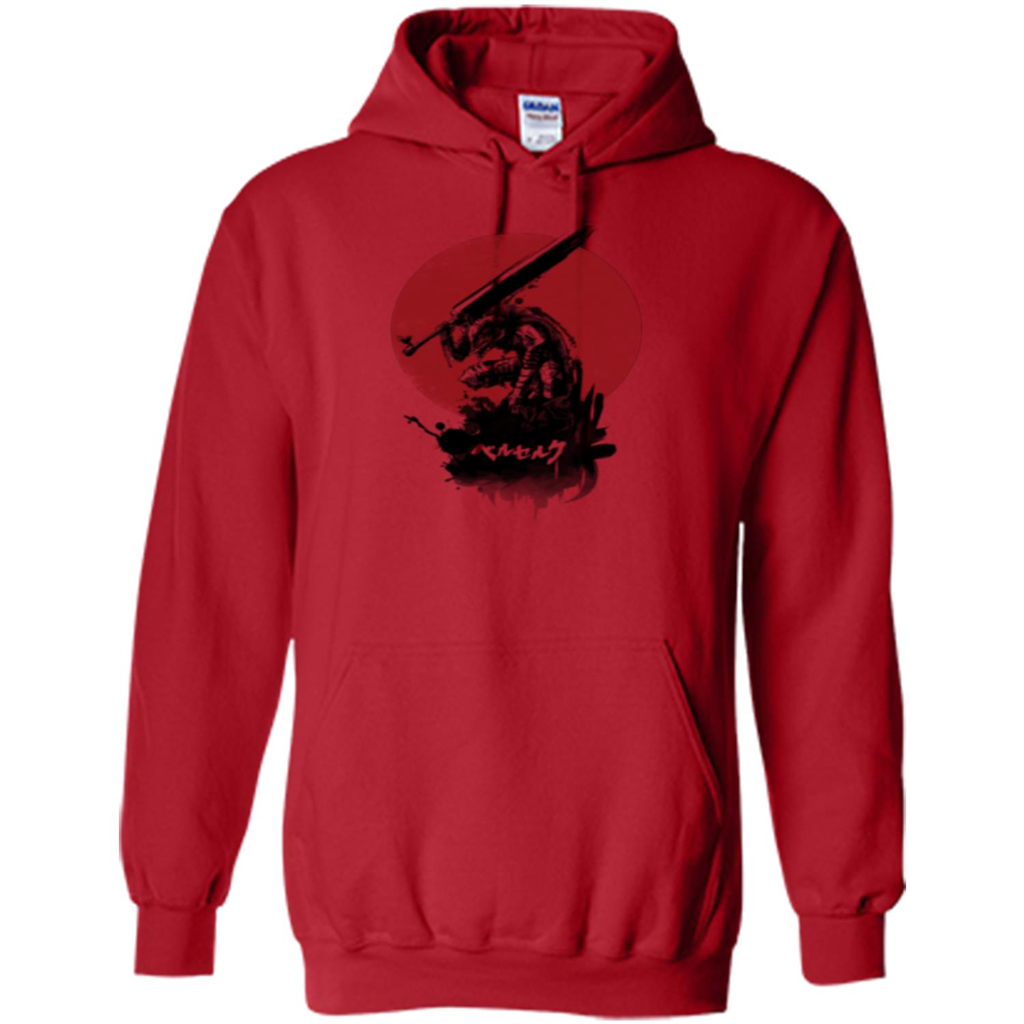 Red Sun Swordsman T-shirt Red