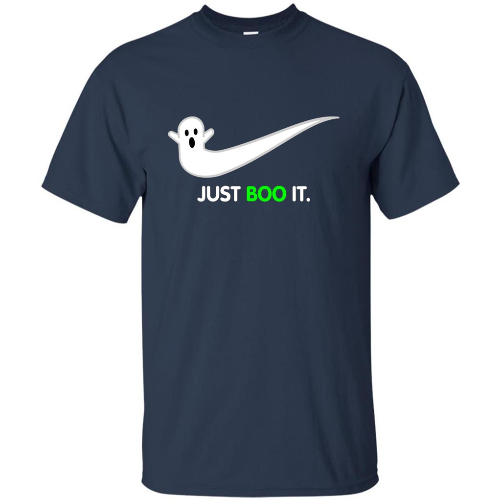 Just Boo It T-shirt Halloween Shirts Navy