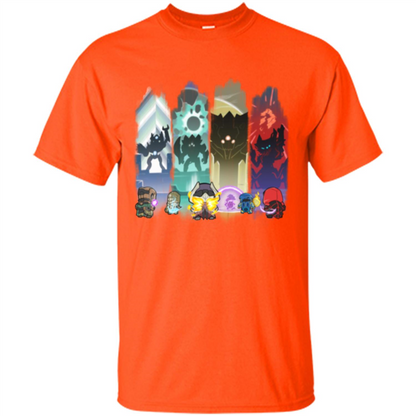Four Seasons T-shirt Orange