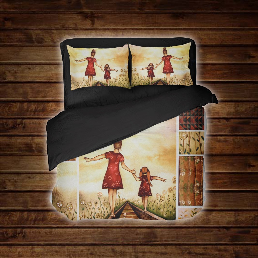 I Always With You Be Brave Have Courage And Love Life Bed Set