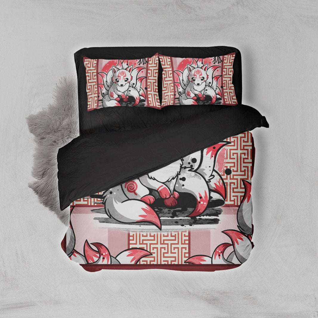 Ninetail Fox Spirit 3D Bed Set