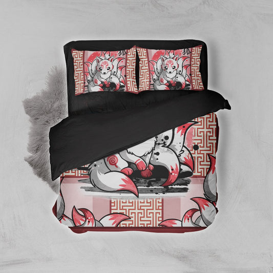 Ninetail Fox Spirit 3D Bed Set