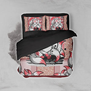 Ninetail Fox Spirit 3D Bed Set