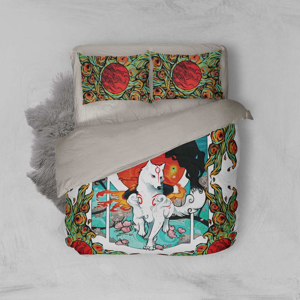 Okami 3D Bed Set