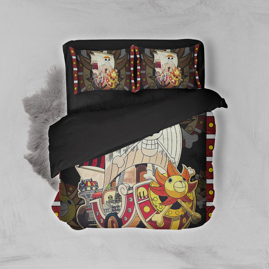 One Piece Luffy's Thousand Sunny Ship Bed Set