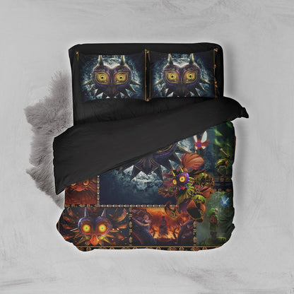 The Legend Of Zelda Majora's Mask 3D Bed Set