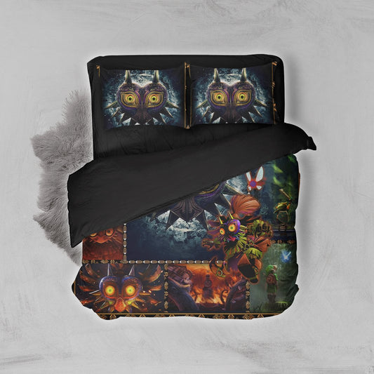 The Legend Of Zelda Majora's Mask 3D Bed Set
