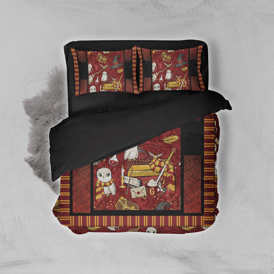 Harry Potter Gryffindor 3D Bed Set