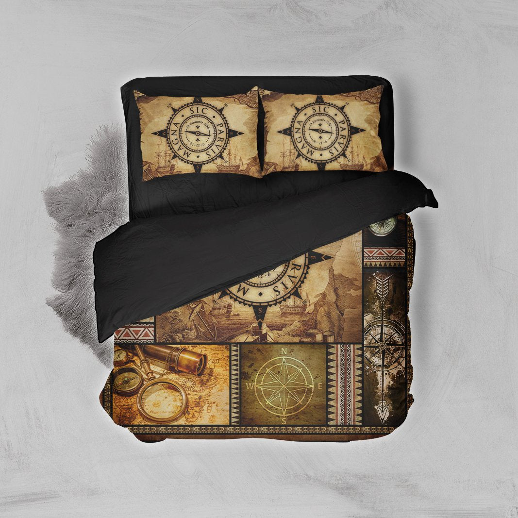 Uncharted Compass 3D Bed Set