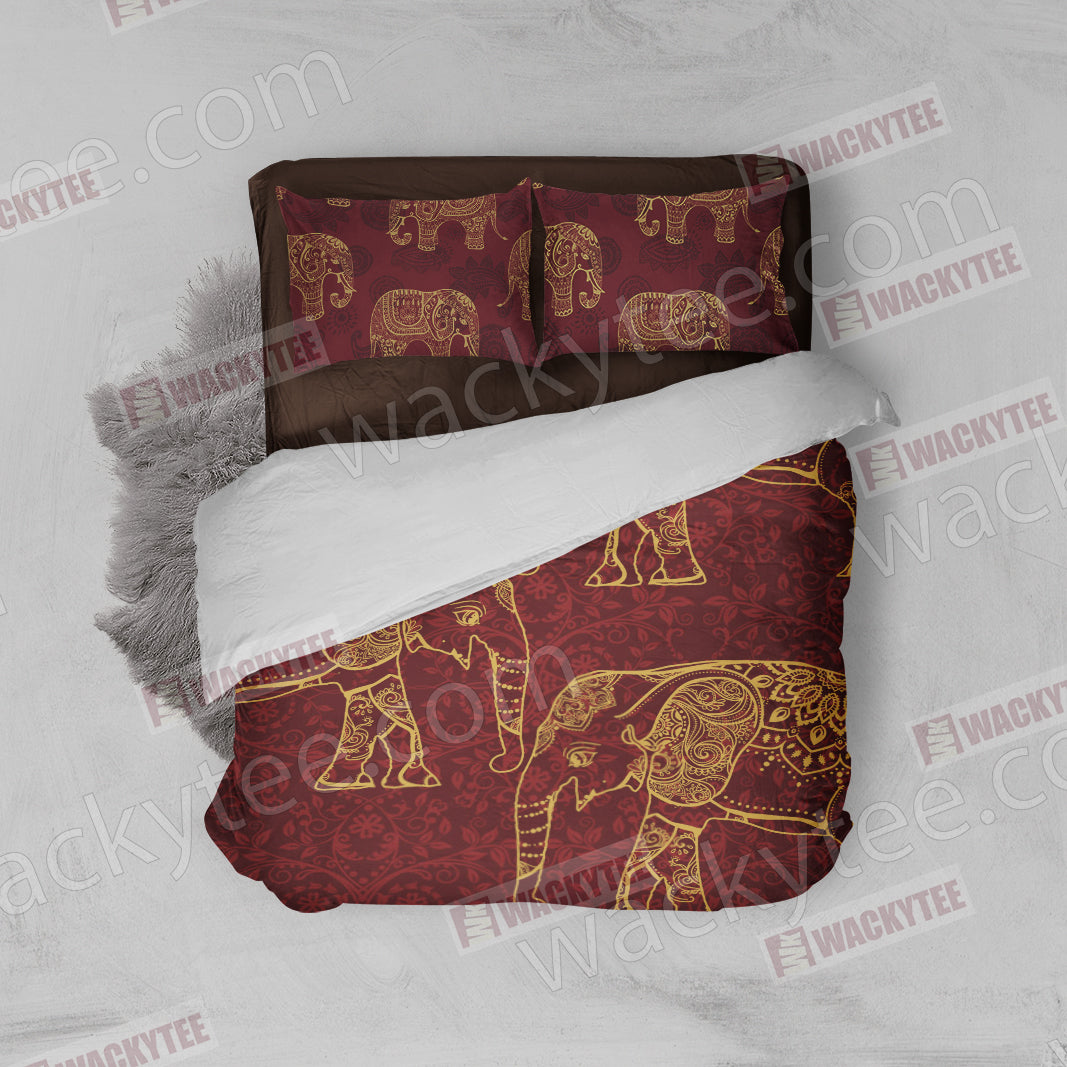 Indian Elephant Bed Set