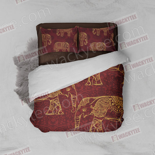 Indian Elephant Bed Set