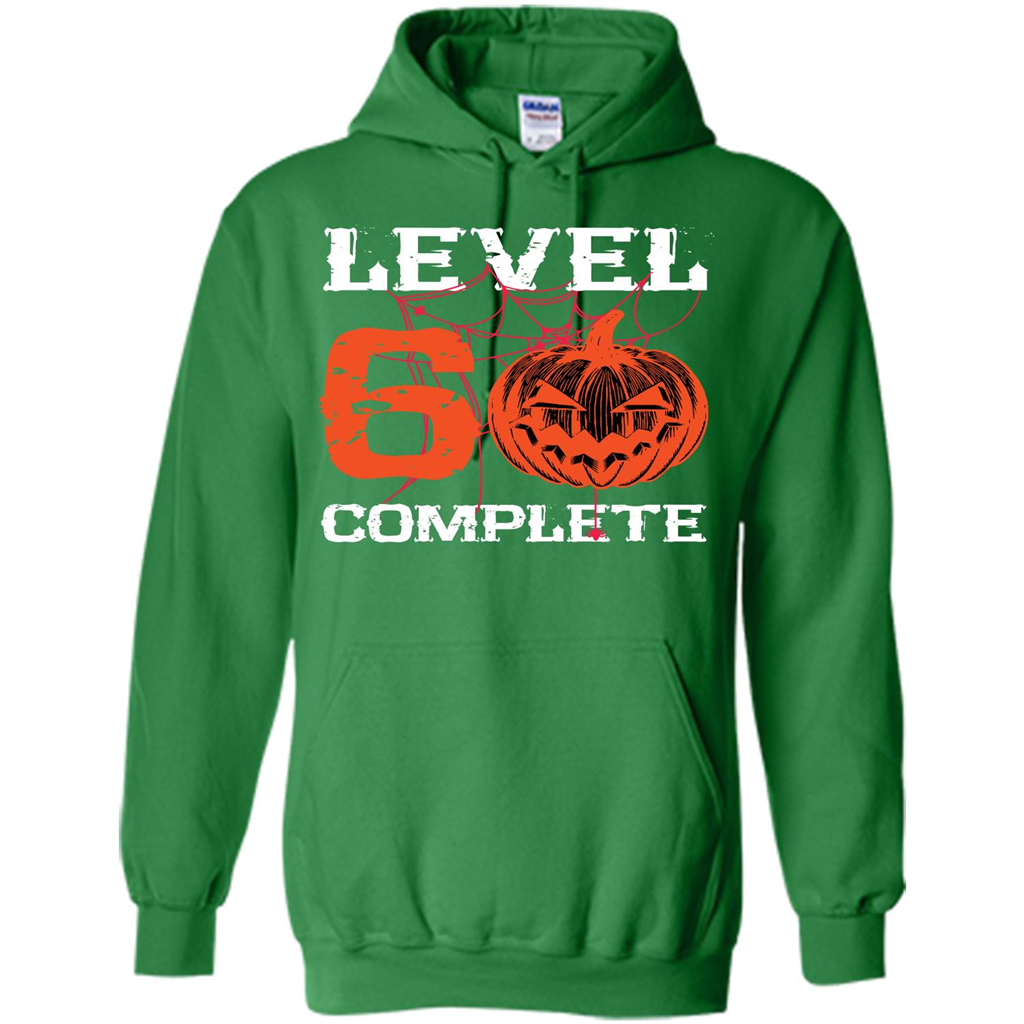 Halloween T-shirt Level 60 Complete Irish Green
