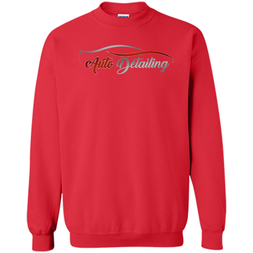 Auto Detailing Shirt Red And Black
