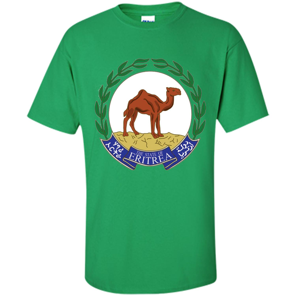 Eritrea Emblem T-shirt National Heritage Pride Irish Green