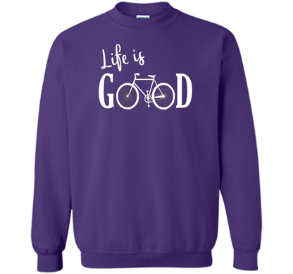 Life is Good Shirt Bicycle Shirt shirt