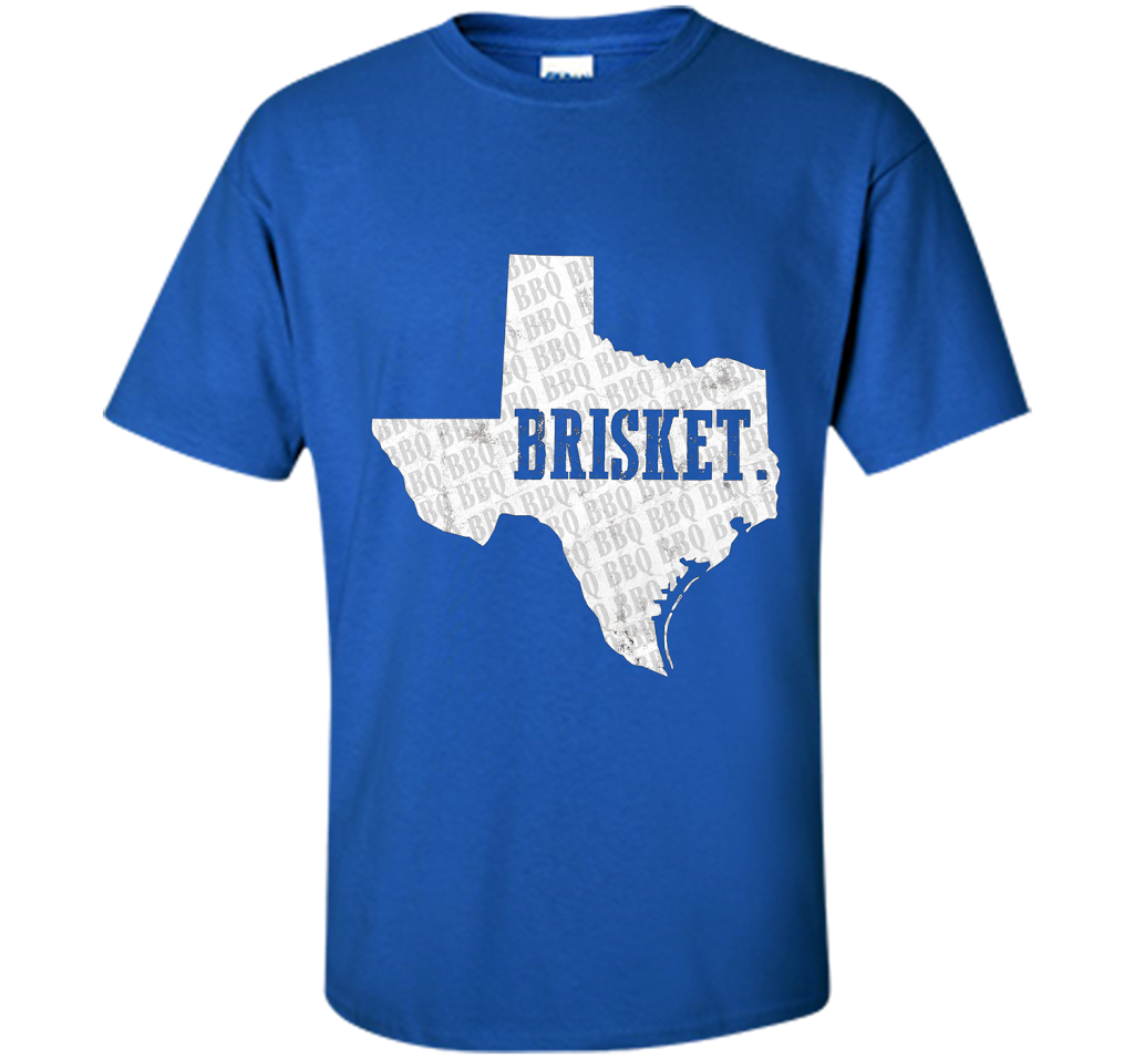 Texas Brisket T Shirt BBQ Brisket Shirt for Pitmasters t-shirt Royal