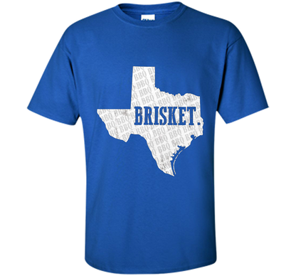 Texas Brisket T Shirt BBQ Brisket Shirt for Pitmasters t-shirt Royal