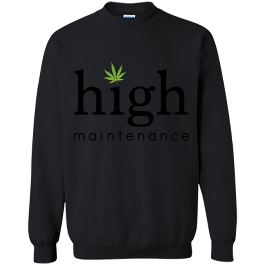 Funny High Maintenance T-shirt Black