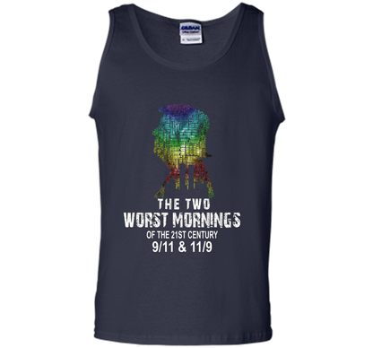 The Two Worst Mornings Of The 21st Century 9/11 And 11/9 T-shirt