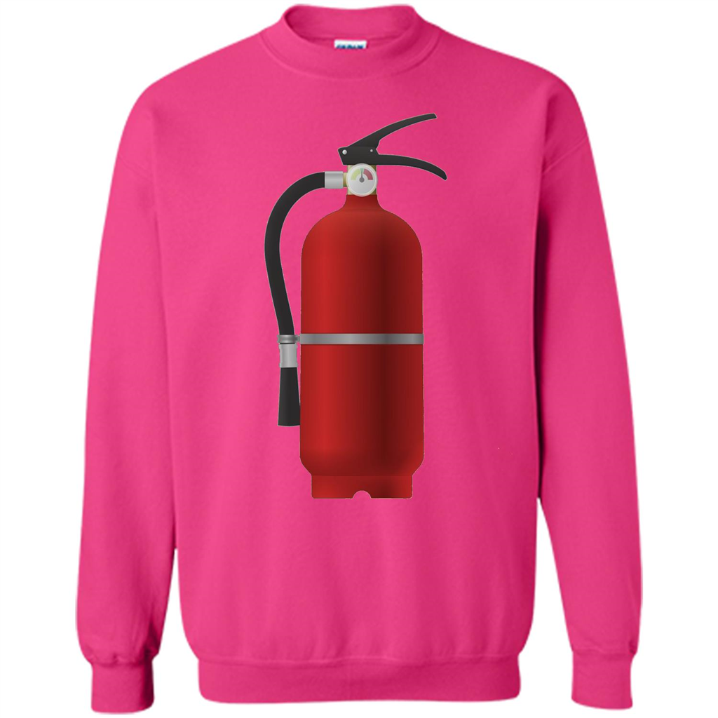 Fire Extinguisher T-shirt Emergency Fire Protection Heliconia