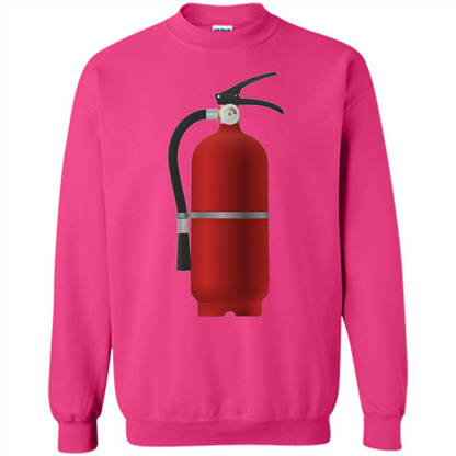 Fire Extinguisher T-shirt Emergency Fire Protection Heliconia