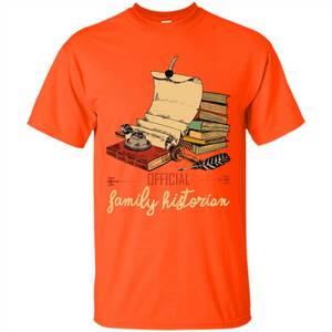 Family T-shirt Official Family Historian