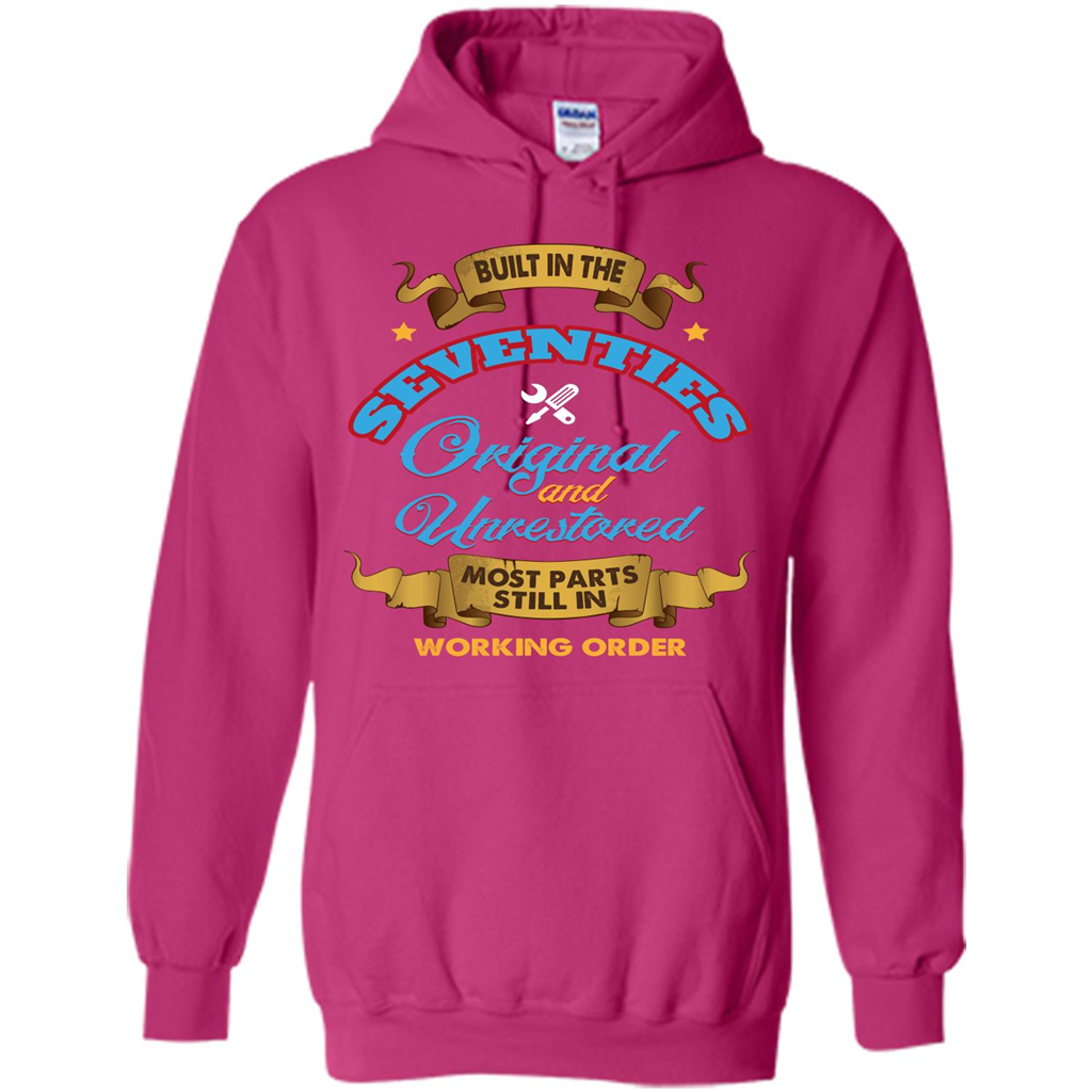 Built in 70s Original and Unrestored Most Parts Still In Working Order T-shirt Heliconia