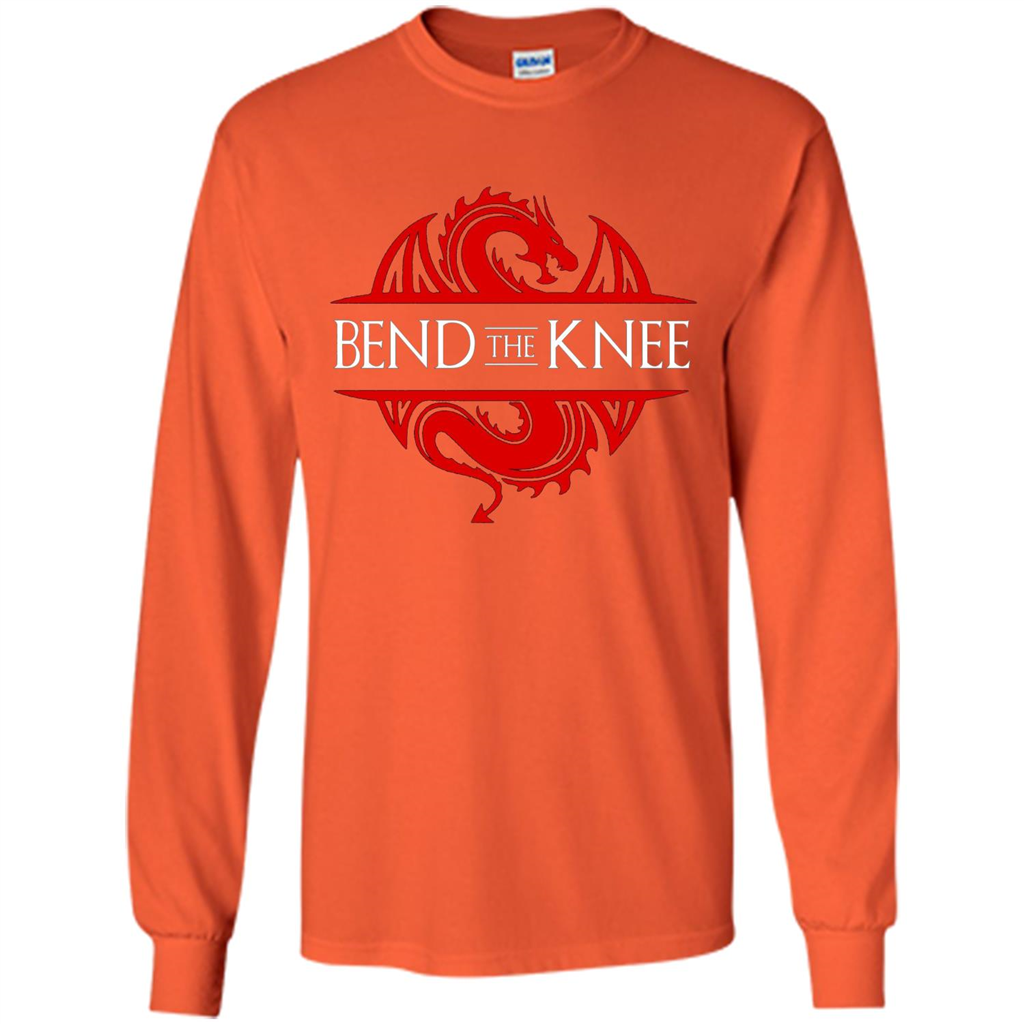 Bend The Knee T-shirt Orange