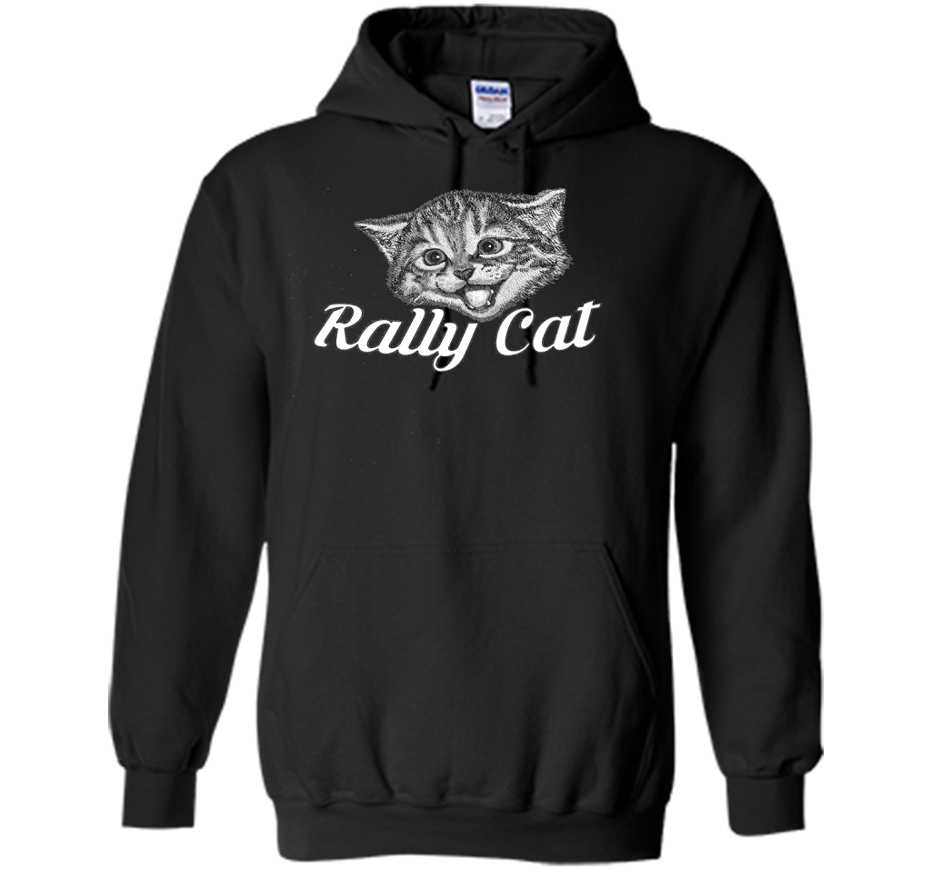 Cat Lover T-shirt Saint Louis Rally Cat T-shirt Black