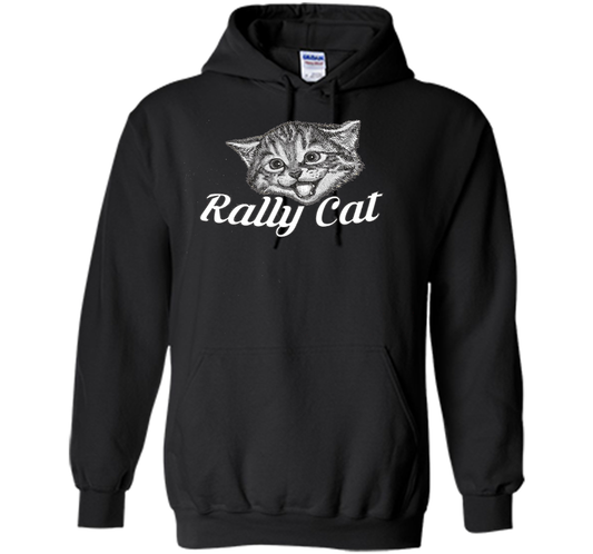 Cat Lover T-shirt Saint Louis Rally Cat T-shirt Black