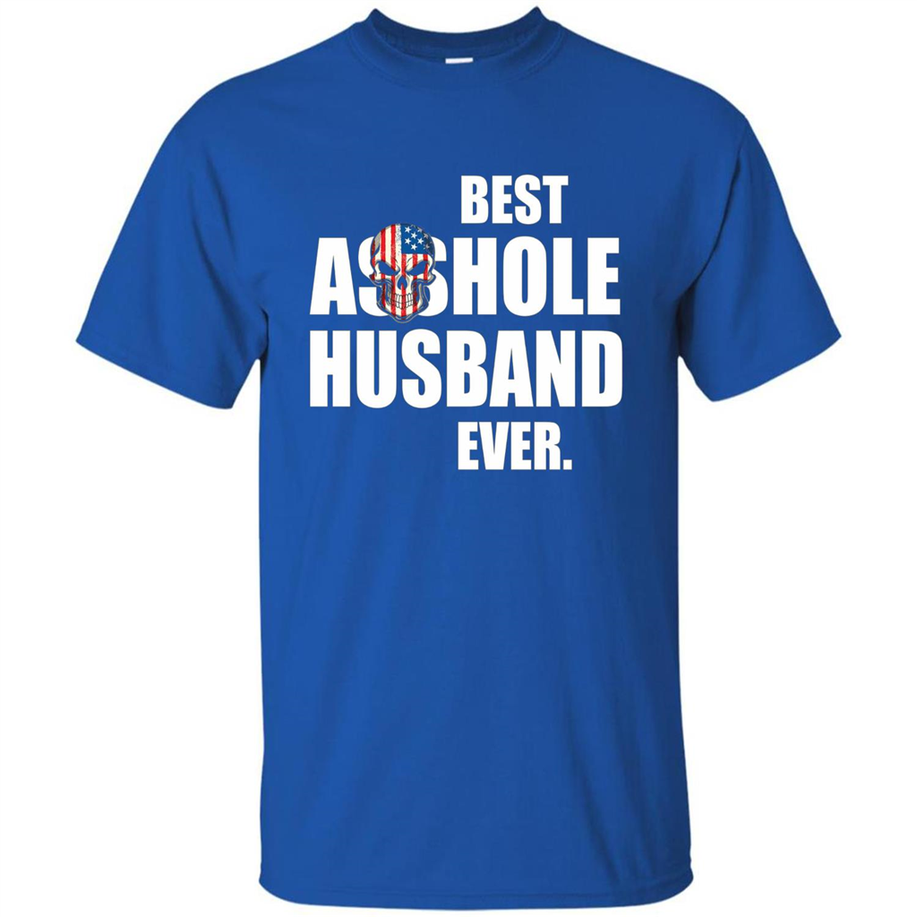 Best Asshole Husband Ever T-shirt Royal